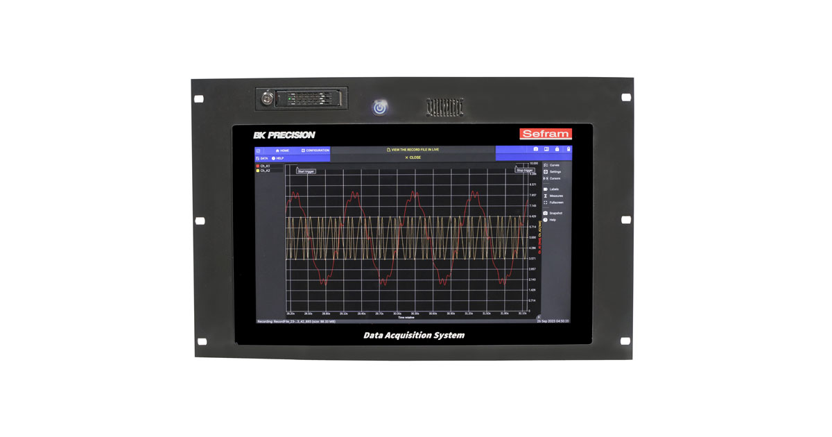 B&K Precision: DAS1800-R Dedicated Rackmount High-Speed Data Acquisition System B&K Precision: DAS1800-R Dedicated Rackmount High-Speed Data Acquisition System