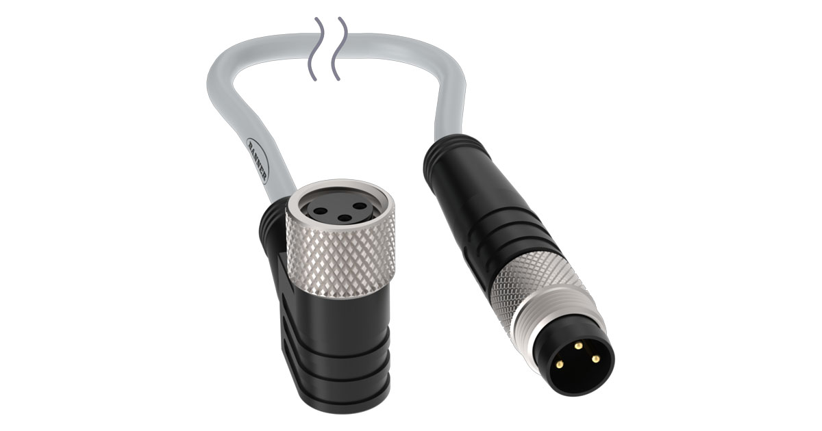 Banner Engineering: 5-Pin M12 and 3-Pin M8 – High Flex Cordsets Family Expands to Meet More Application Needs