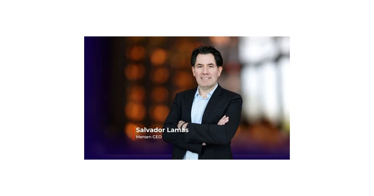 Appointment of Salvador Lamas as Mersen's Chief Executive Officer Appointment of Salvador Lamas as Mersen’s Chief Executive Officer