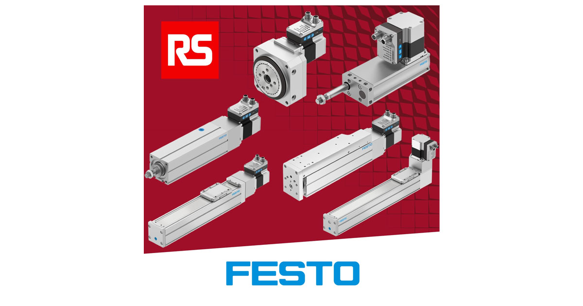 RS and Festo Make Smart Electric Motion Accessible