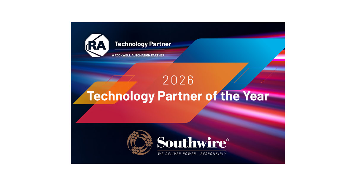 Southwire Company Named Rockwell Automation Technology Partner of the Year for 2026