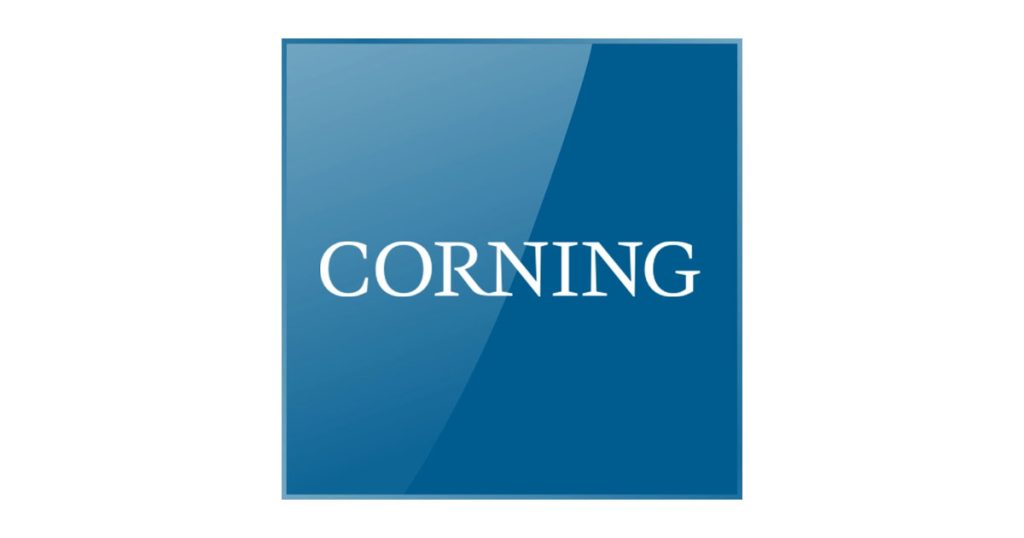 Amazon Announces Agreement with Corning to Boost U.S. Fiber Optics Manufacturing, Creating 1,000 Advanced Manufacturing Jobs in North Carolina pbus 88 corning logo 1200