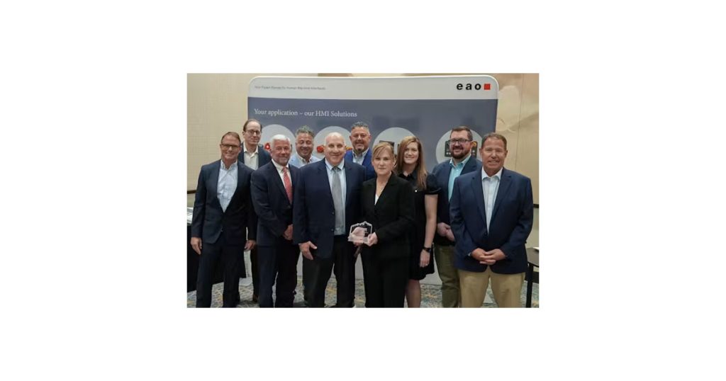 EAO Names Sager Electronics as Distributor of the Year at 2026 EDS Leadership Summit pbus 88 eao sagerelectronicsdistributor2026 1200
