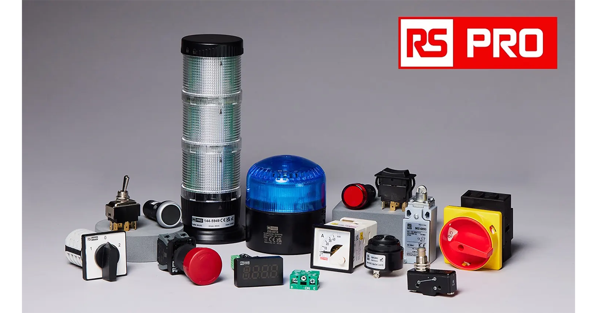 RS and RS PRO Streamline Control Panel Integration in Automated Industrial Environments