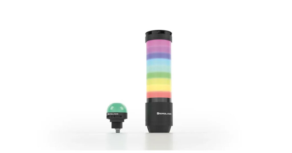 Pepperl+Fuchs: Powerful Signaling - Compact IO-Link Signal Light Cap with Touch Function pbus 89 pepperl io linksignallightcap 1200