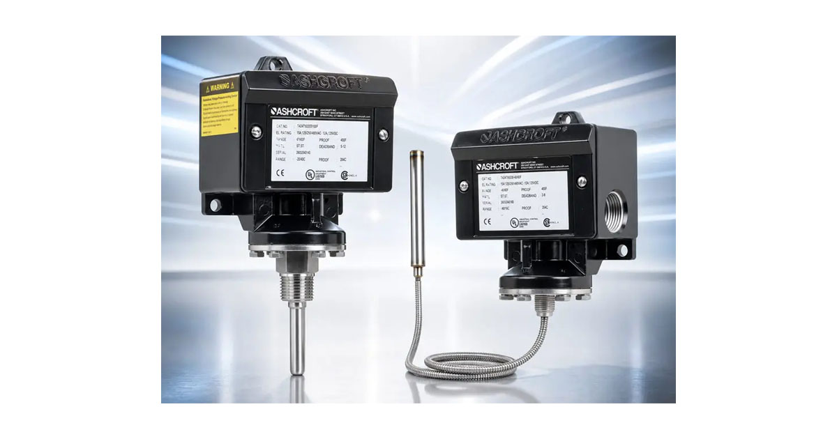 AutomationDirect: Ashcroft T4 Series Mechanical Temperature Switches AutomationDirect: Ashcroft T4 Series Mechanical Temperature Switches