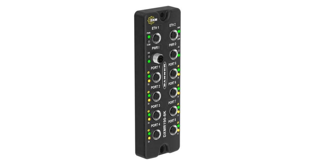Banner Engineering: DXMR190 Top-Exit IO-Link Masters pbus 90 banner dxmr190topexitiolinkmasters 1200