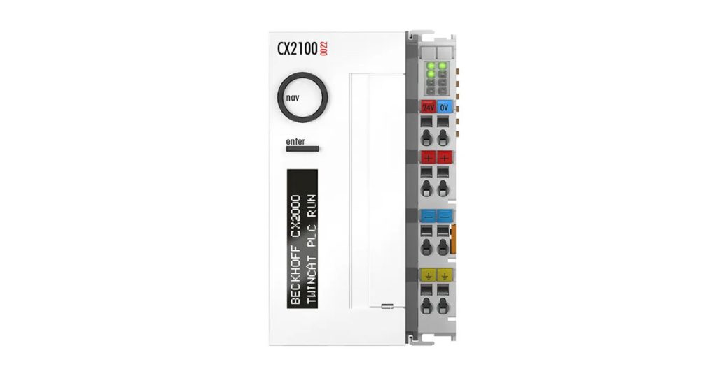 Beckhoff: CX2100-0022 Power Supply Unit for CX20xx, 100 W, Electrically Isolated, UPS OCT-Capable pbus 90 beckhoff cx2100 oo22 1200