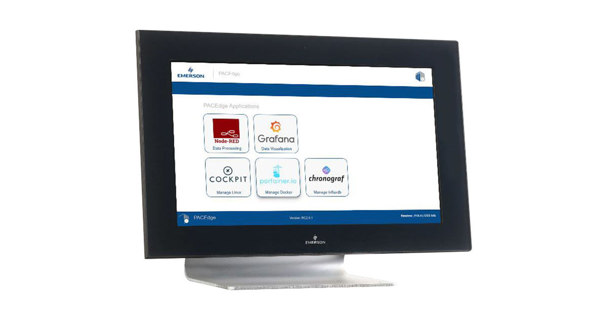 Emerson: PACEdge 3.0 Brings Enhanced AI Capability and Streamlined Application Deployment to the Industrial Edge Emerson: PACEdge 3.0 Brings Enhanced AI Capability and Streamlined Application Deployment to the Industrial Edge