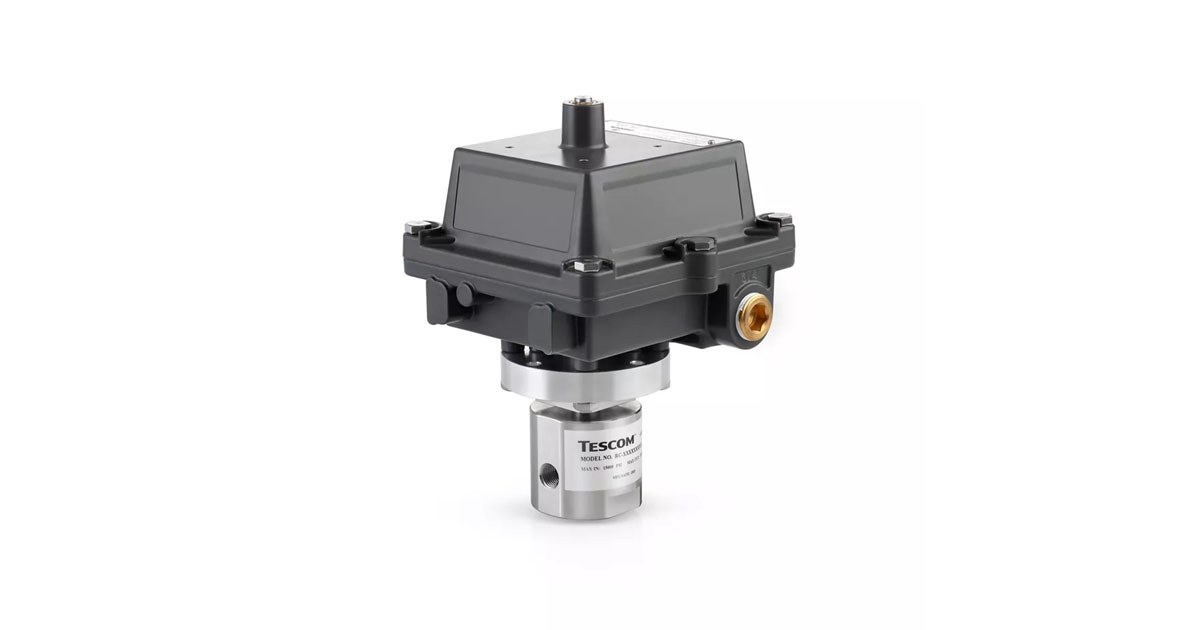 Emerson: New TESCOM RC-X Motorized Control Valve Reduces Offshore Chemical Injection Costs for Refineries Emerson: New TESCOM RC-X Motorized Control Valve Reduces Offshore Chemical Injection Costs for Refineries