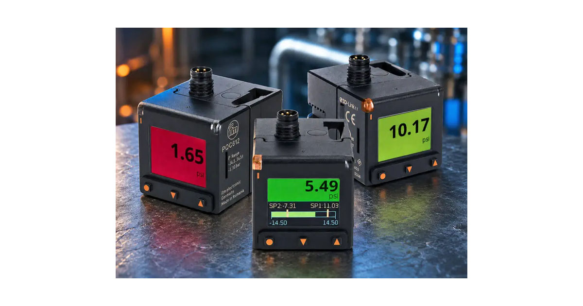 AutomationDirect: ifm efector PQ Series Digital Pressure Transmitters