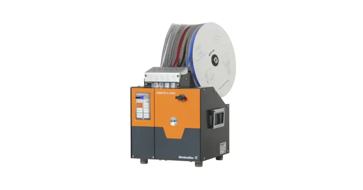 Weidmuller: CRIMPFIX R VARIO for Next-Level Cabinet Building Weidmuller: CRIMPFIX R VARIO for Next-Level Cabinet Building