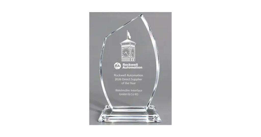 The Weidmüller Group Named 2026 Rockwell Automation Direct Supplier of the Year pbus 92 weidmuller rockwelldirectsupplieroftheyear2026 1200