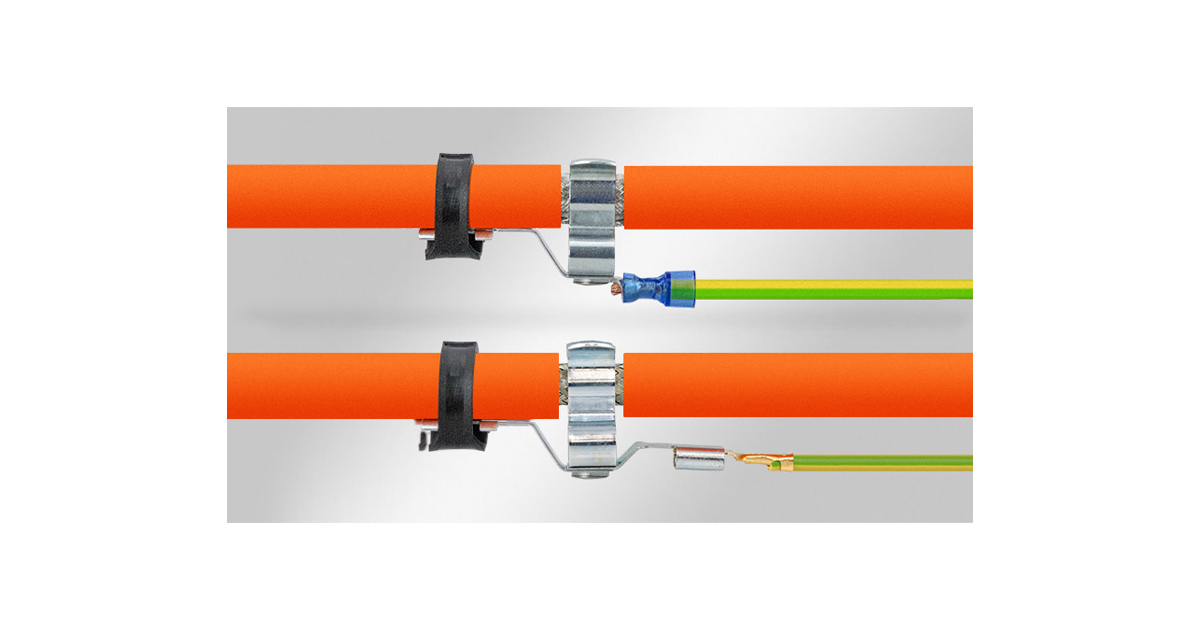 icotek: EMC Shield Clamps for PE Conductors icotek: EMC Shield Clamps for PE Conductors